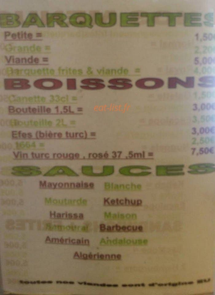 Roanne Kebab — carte page 3