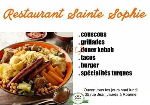 Sainte Sophie — carte page 1