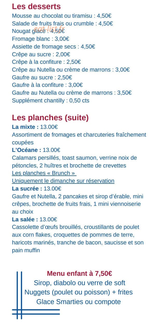 Le Farn'iente — carte page 2
