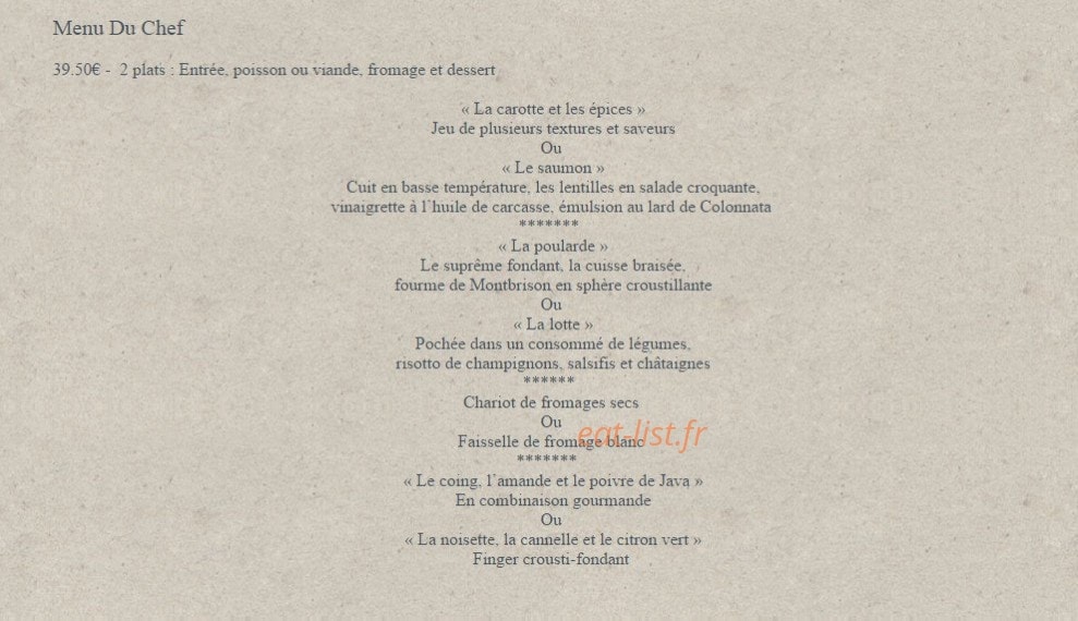 La Charpinière — carte page 2