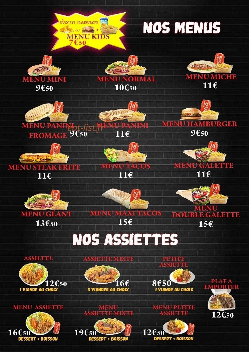 Le keb's — carte page 3