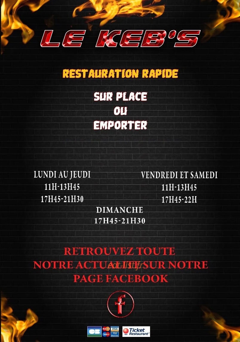 Le keb's — carte page 1