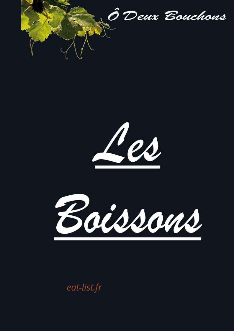 Ô Deux Bouchons — carte page 5