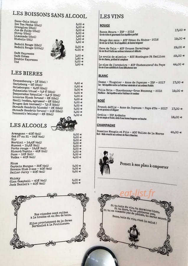 A l'Ancienne — carte page 2
