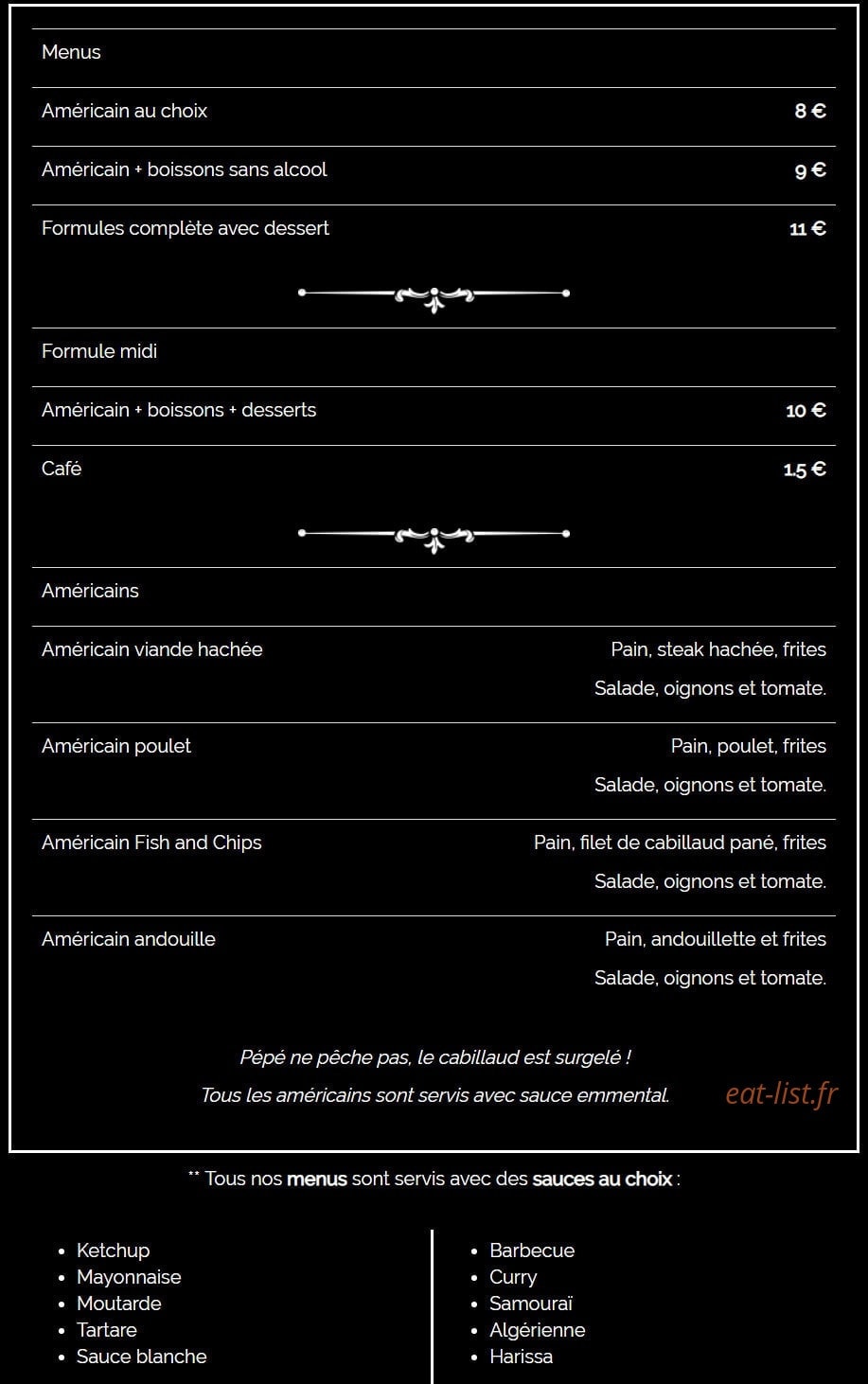 Chez Pépé — carte page 3