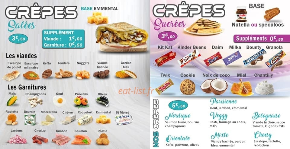 Food factory — carte page 4