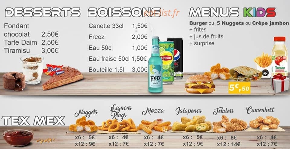 Food factory — carte page 5