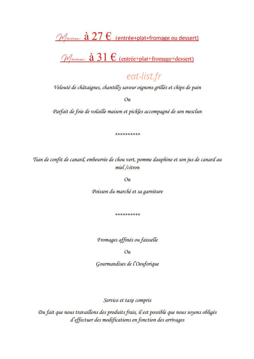L'oeuforique — carte page 2