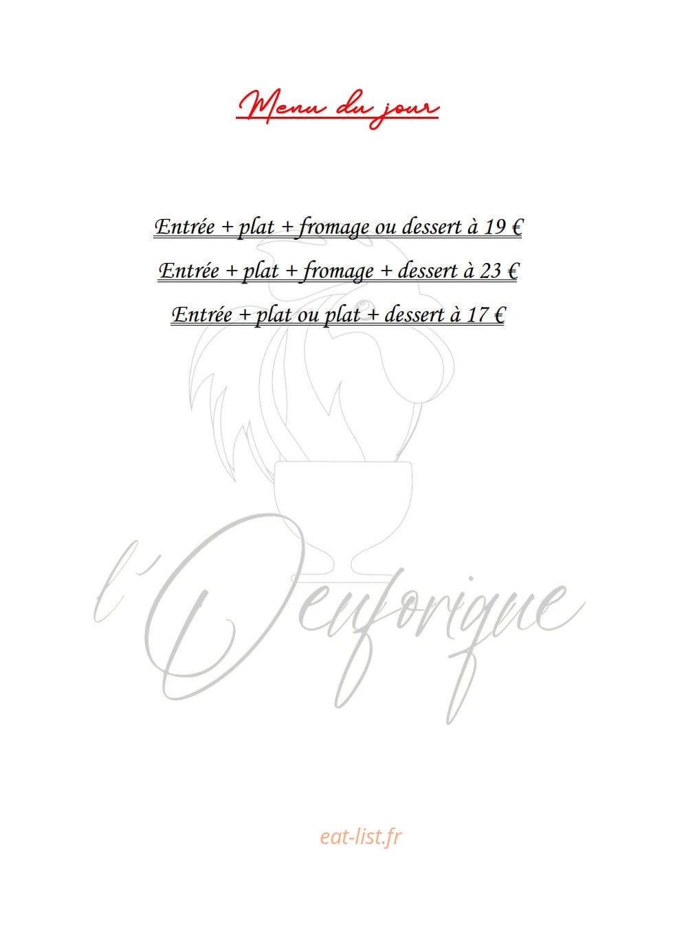 L'oeuforique — carte page 1