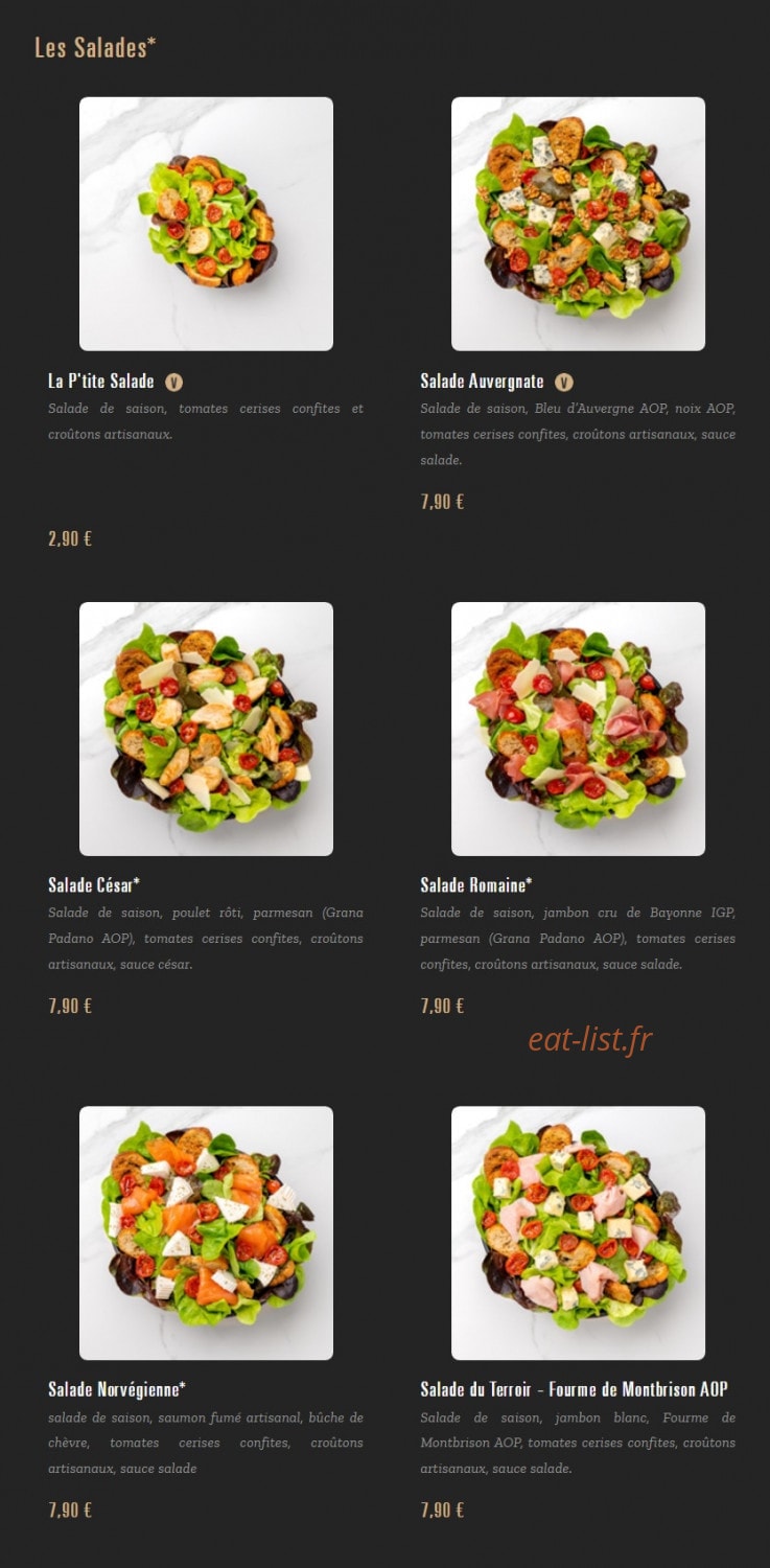 Pizza Cosy — carte page 3