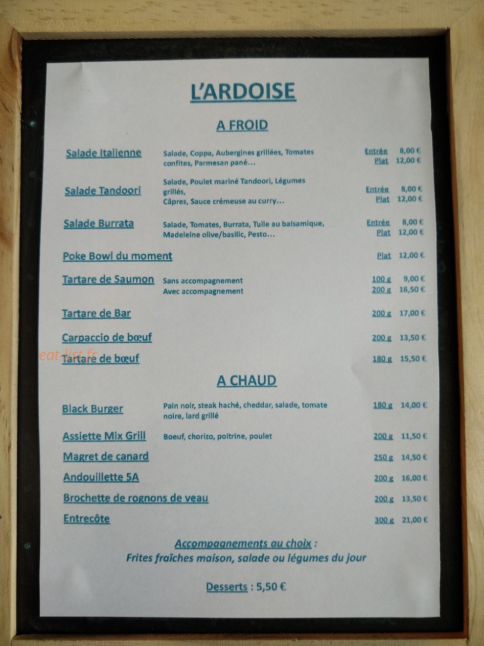 La Sauvagère — carte page 1