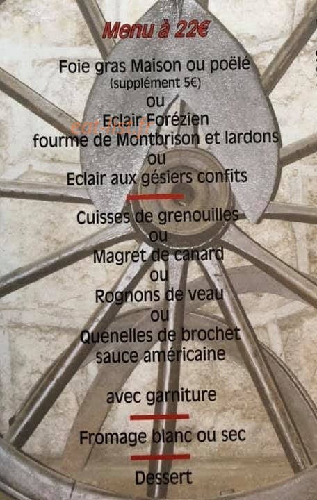 Auberge de la forge — carte page 2
