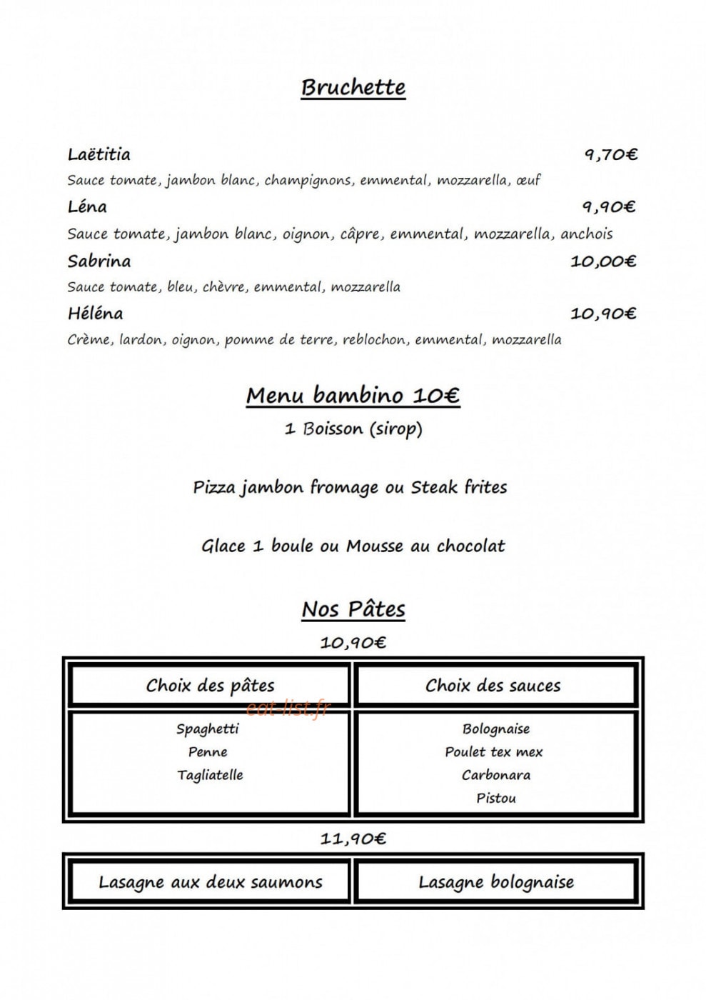 Les 5 terres — carte page 4