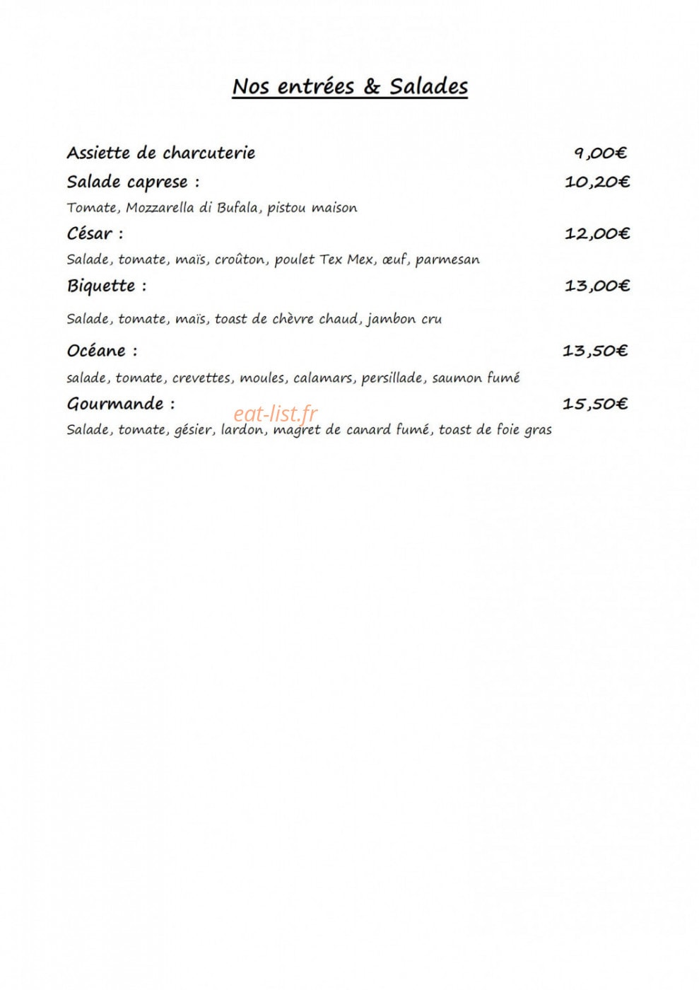 Les 5 terres — carte page 2