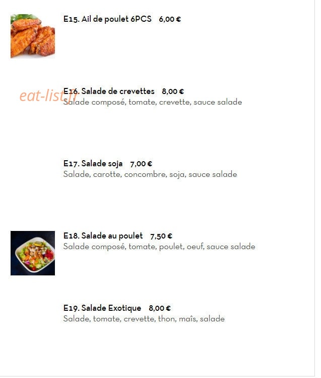 Royal Wok — carte page 8