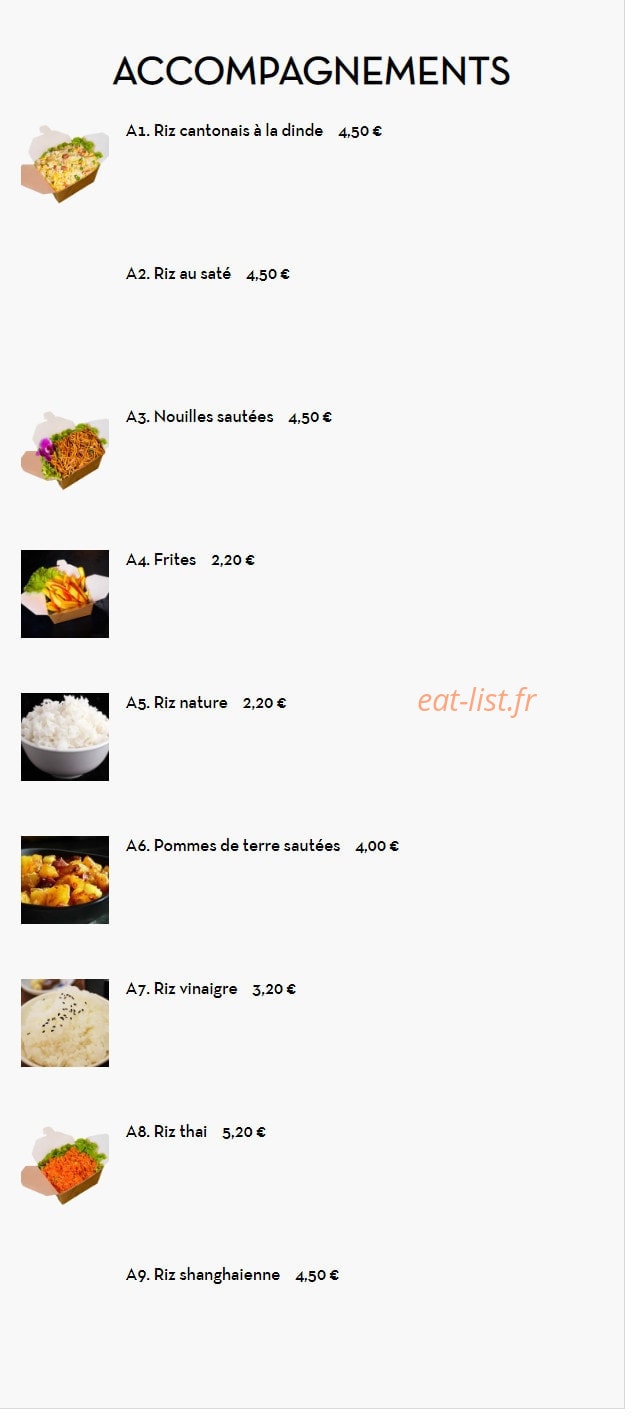 Royal Wok — carte page 16