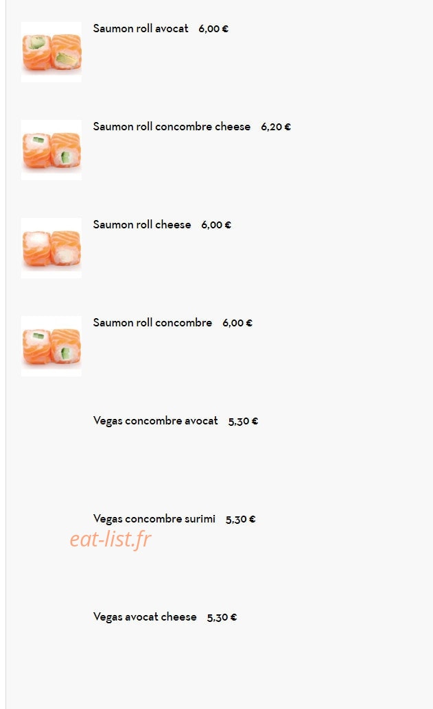 Royal Wok — carte page 5