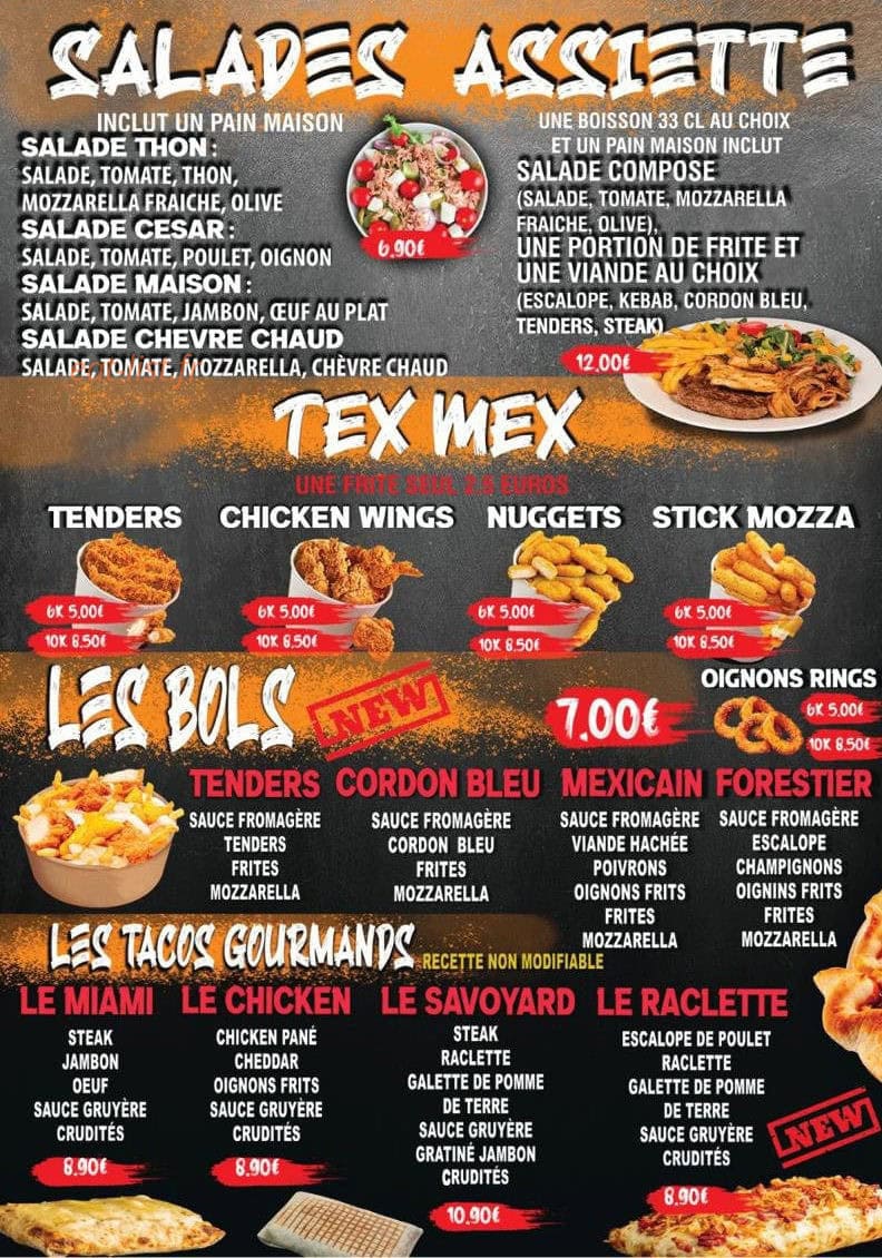 Allo Pizza 42 — carte page 4