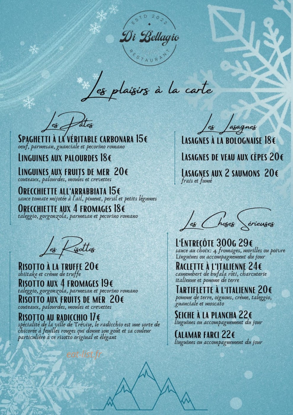 Di Bellagio — carte page 1