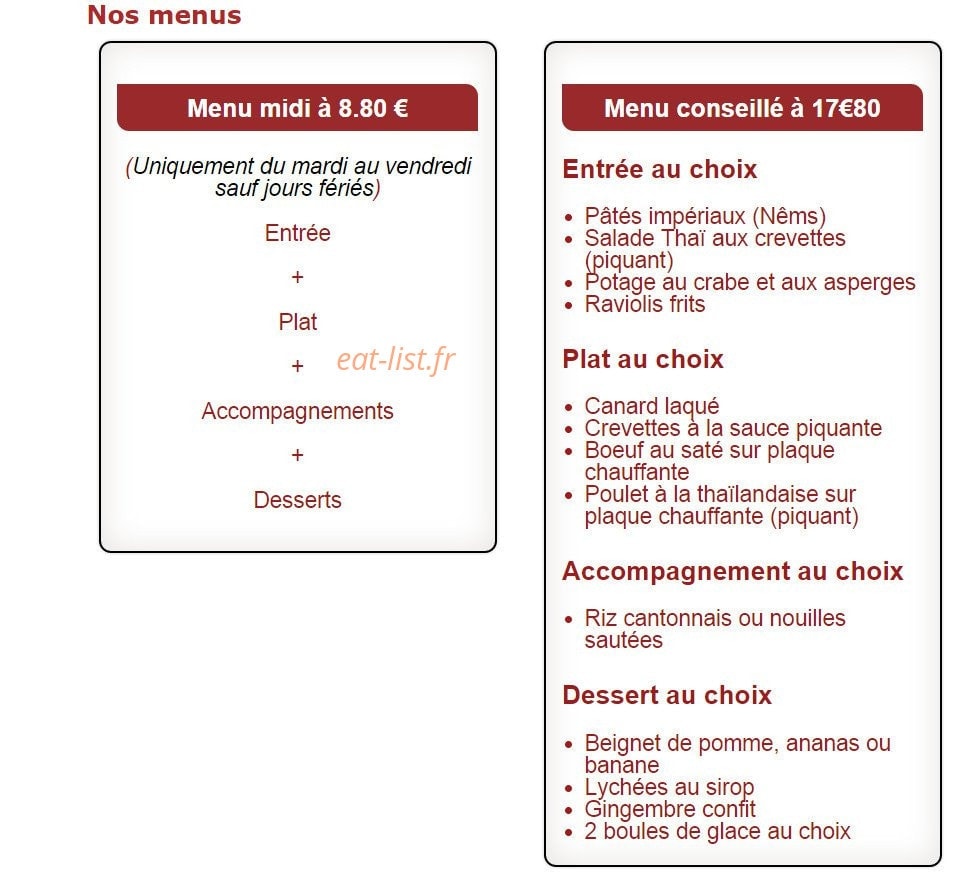 La Grande Muraille — carte page 1