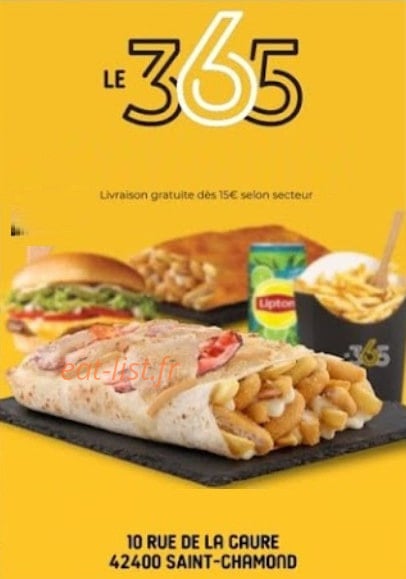 Le 365 — carte page 1