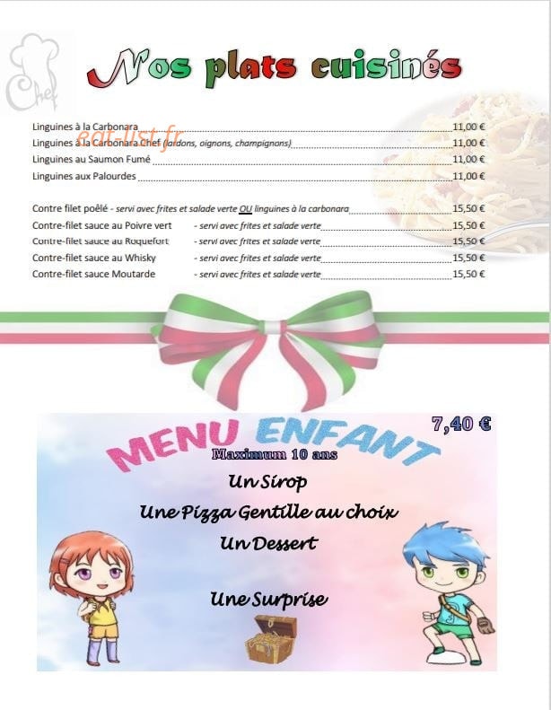 Le Four A Bois — carte page 3