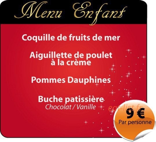 Le Gourmet Oriental — carte page 3