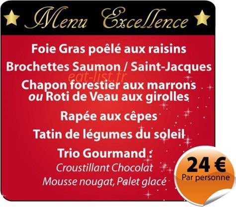 Le Gourmet Oriental — carte page 4
