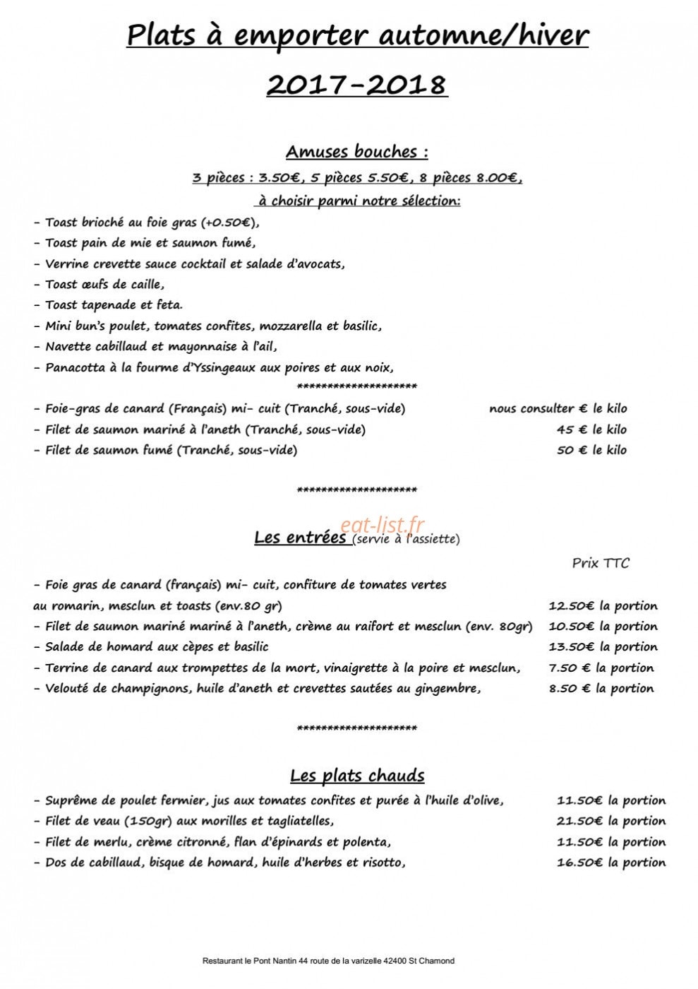 Le Pont Nantin — carte page 5