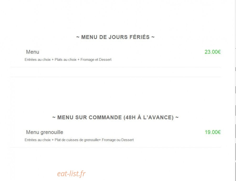 Le Saint Martin — carte page 2