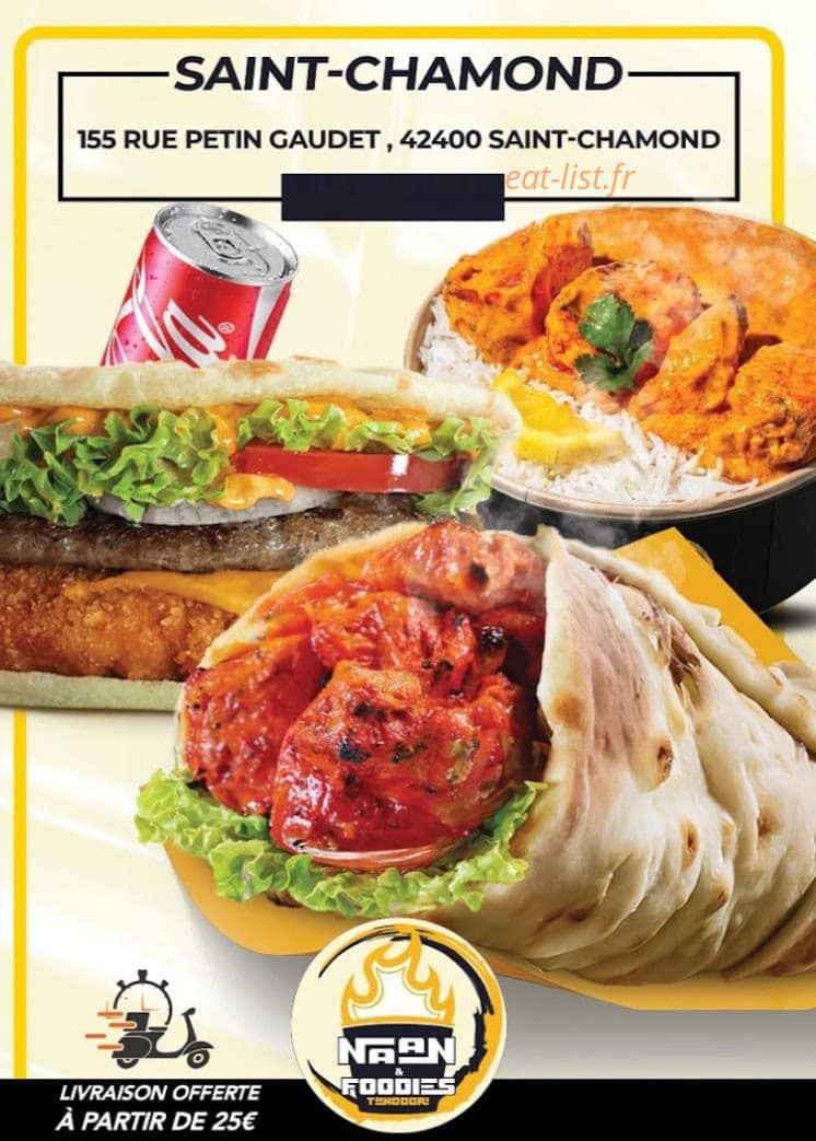 Naan&Foodies Tandoori — carte page 1