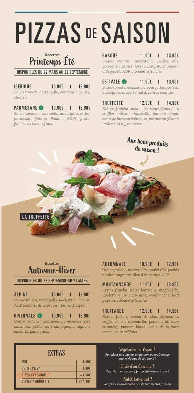 Pizza Cosy Saint-Chamond — carte page 4