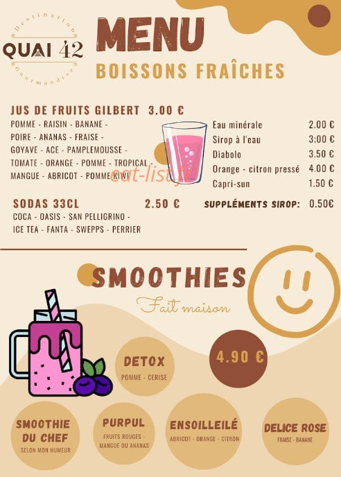 Quai 42 — carte page 3
