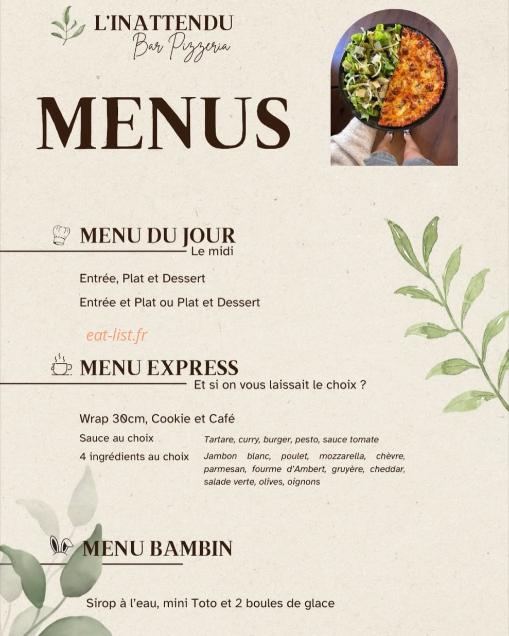 L’inattendu — carte page 4