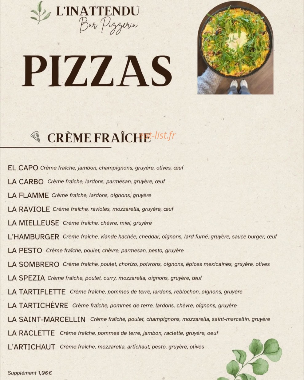 L’inattendu — carte page 2