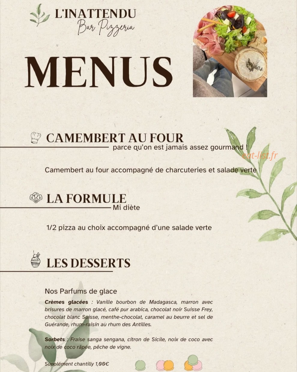 L’inattendu — carte page 3