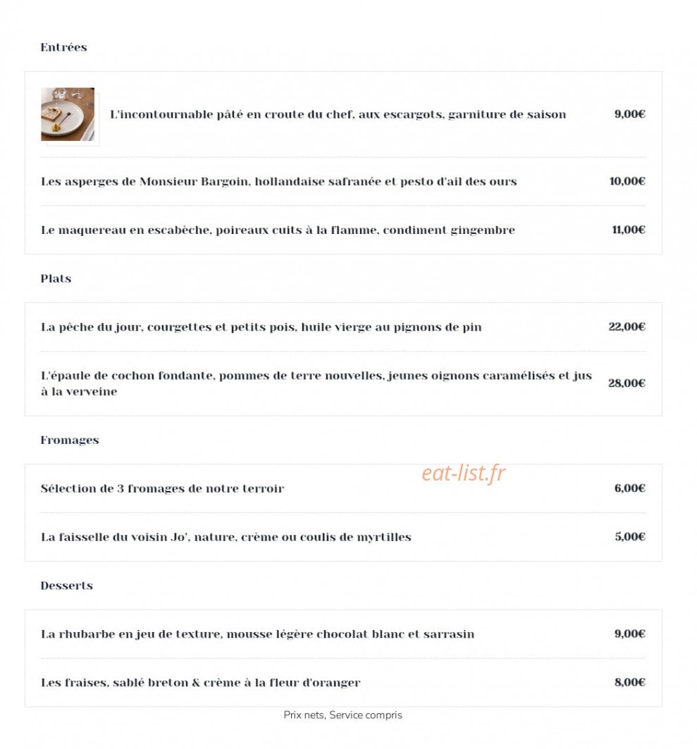 Colette — carte page 2