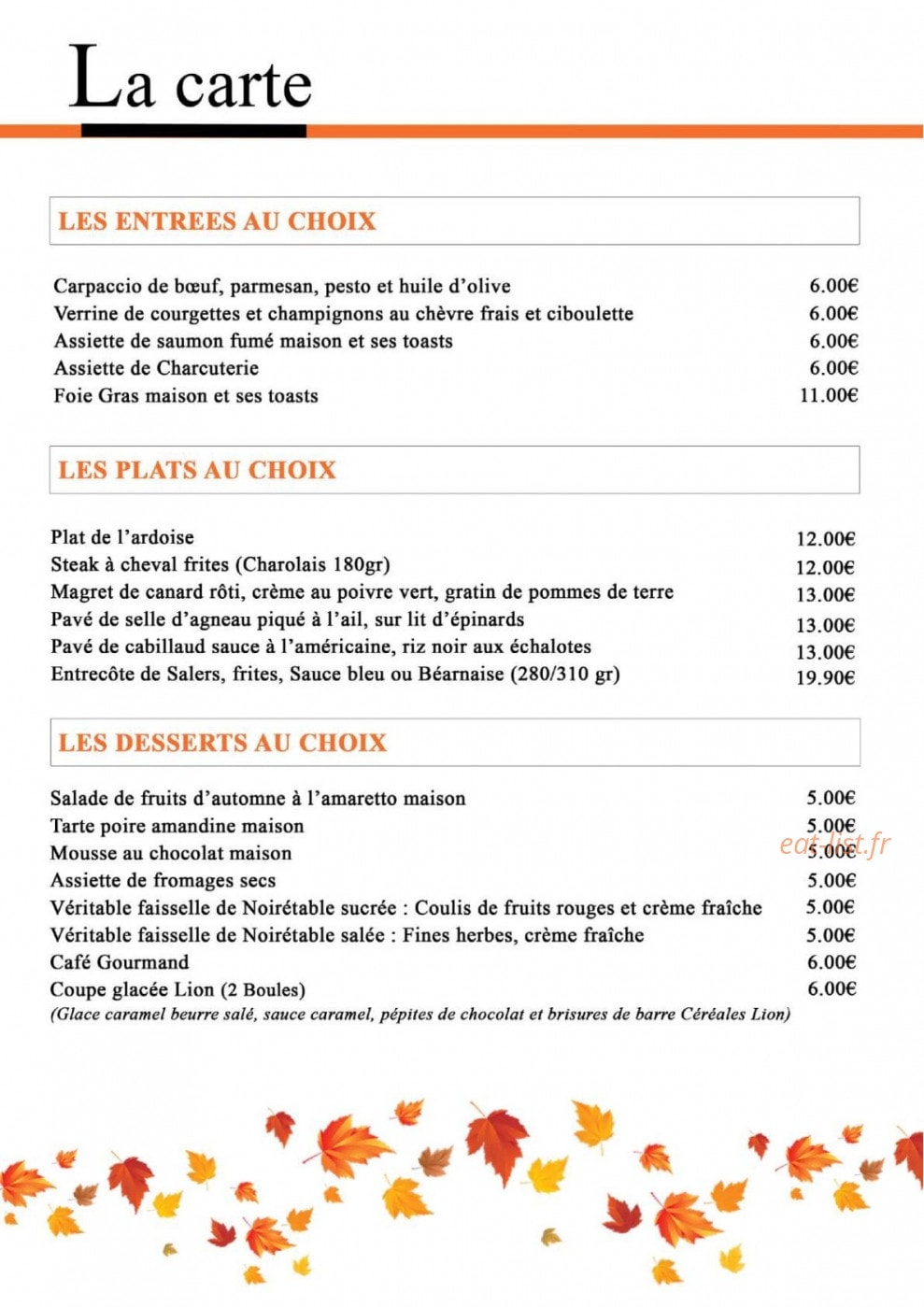 L'Italien — carte page 3