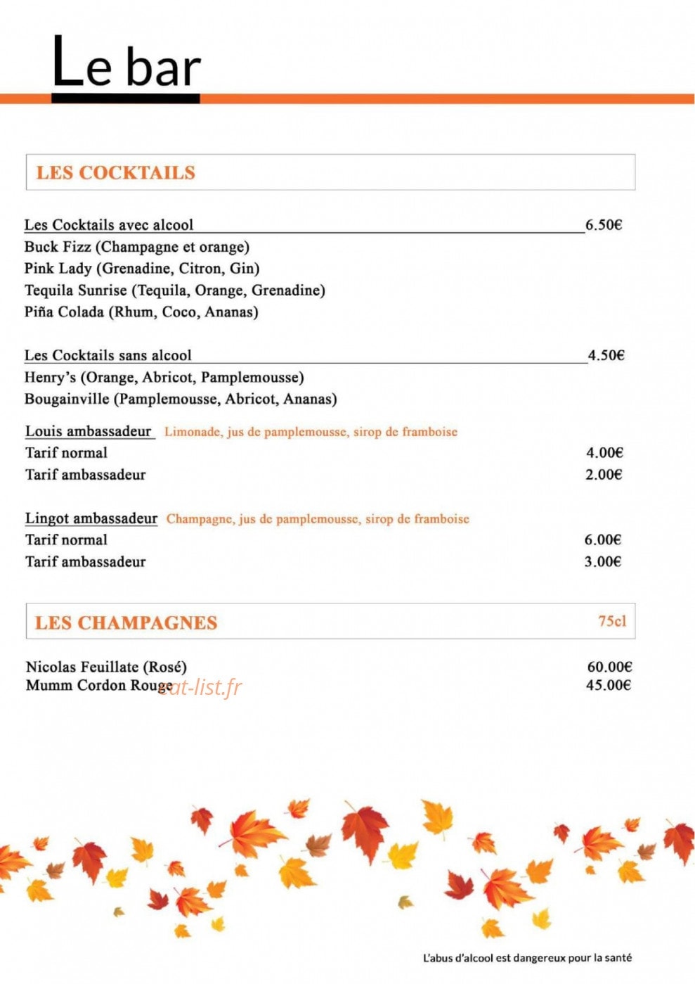 L'Italien — carte page 6