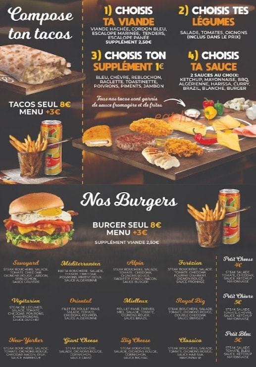 Brother's food — carte page 3