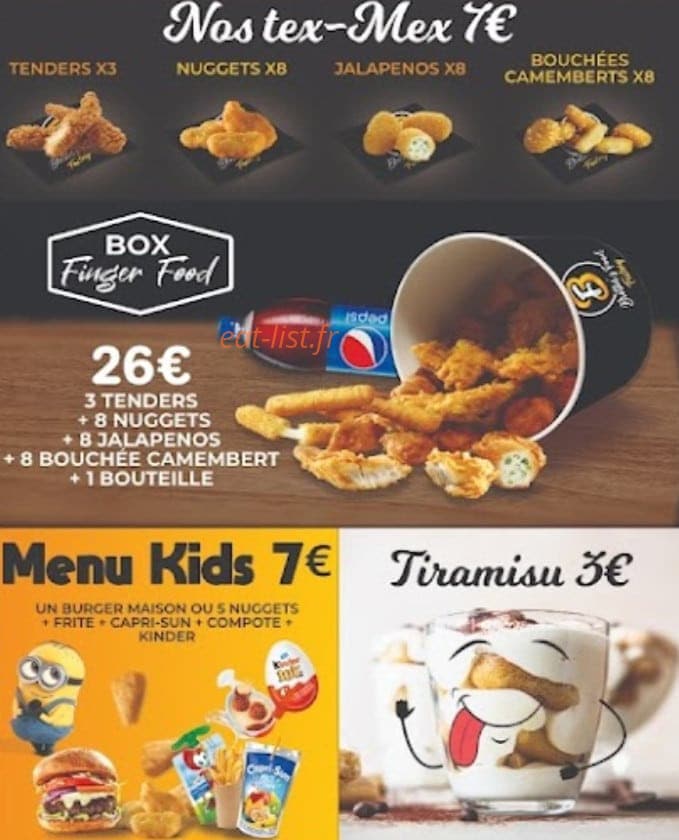 Brother's food — carte page 4