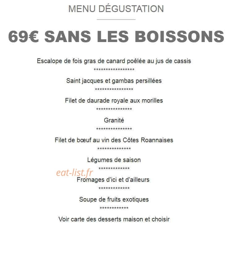 Le Bel'Vue — carte page 3