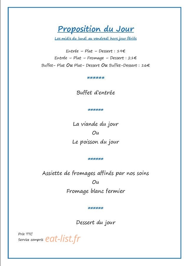 La Route Bleue — carte page 3