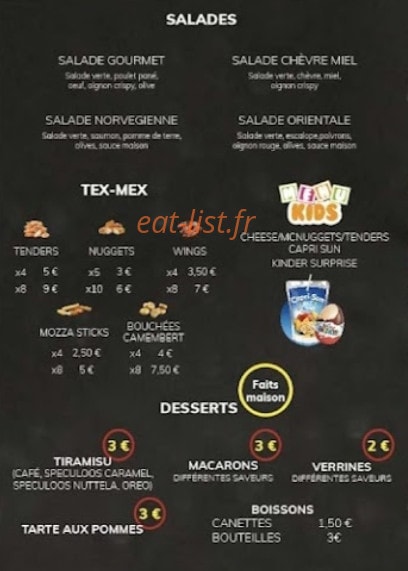 O'bigs — carte page 2