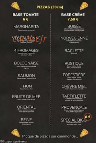 O'bigs — carte page 3