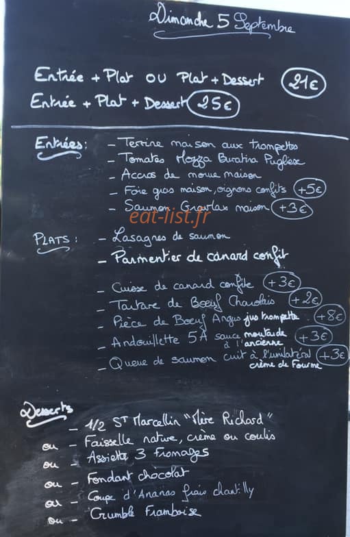 Le Dégourdi — carte page 1