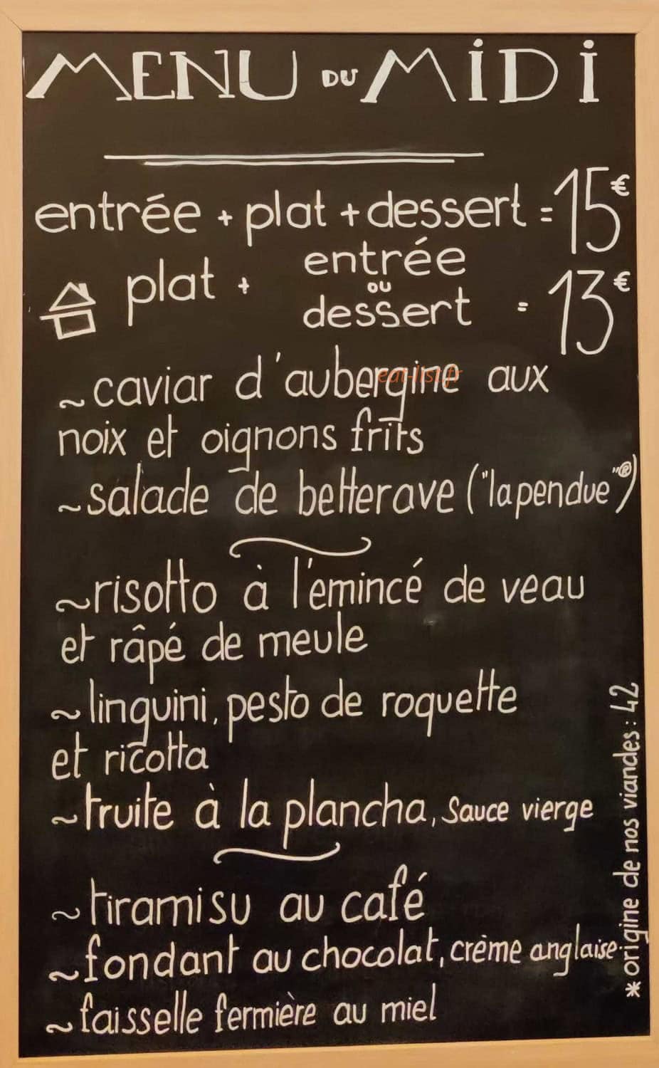 La Part des Autres — carte page 1
