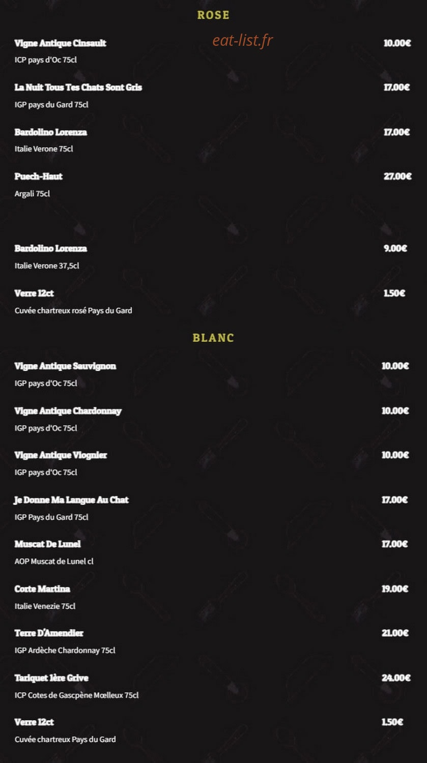 La Pizzamis — carte page 6