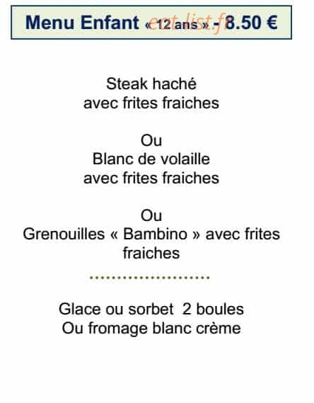 Le Relais du Château — carte page 4