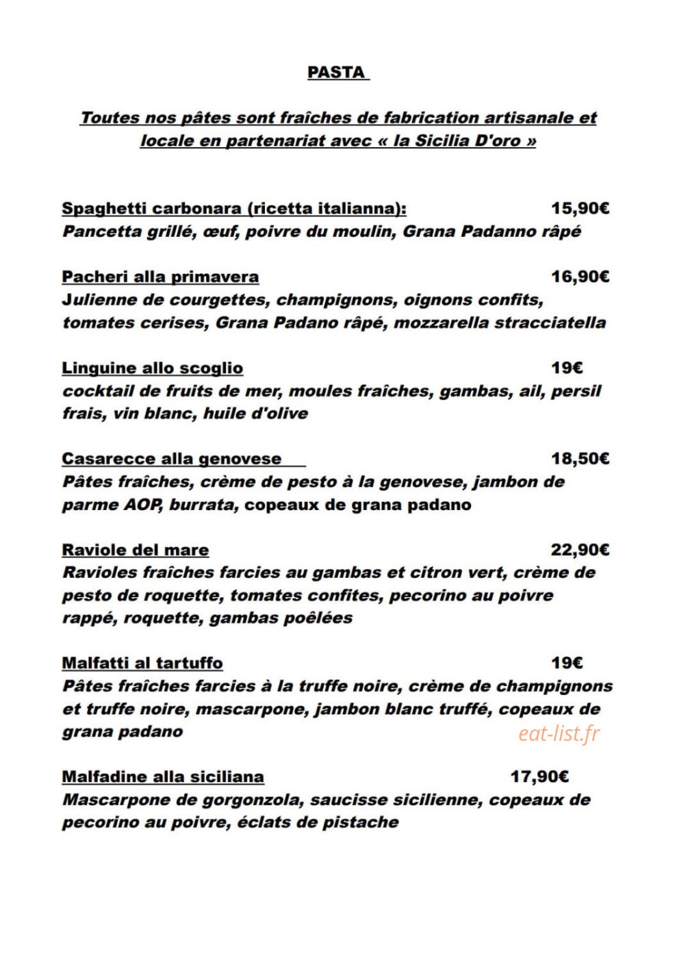 La delizia — carte page 2